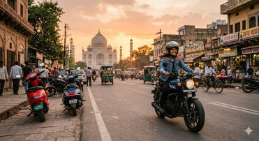 Bike on Rent in Agra — Why Settling for Hired Transport Costs You More Than the Fare 2026