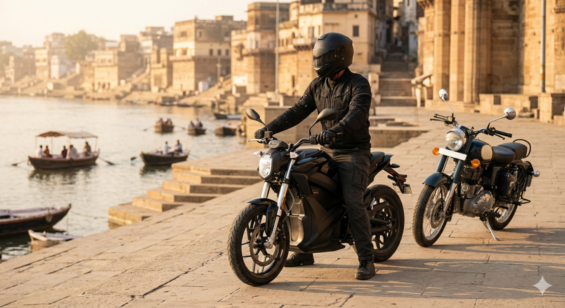 E Bike on Rent in Varanasi — Still Waiting for Autos at 5 AM? This Never Sleeps 2026