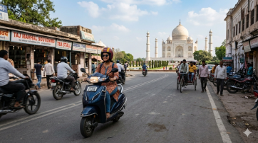 Agra Travel Guide: Why Renting a bike Is better Choice
