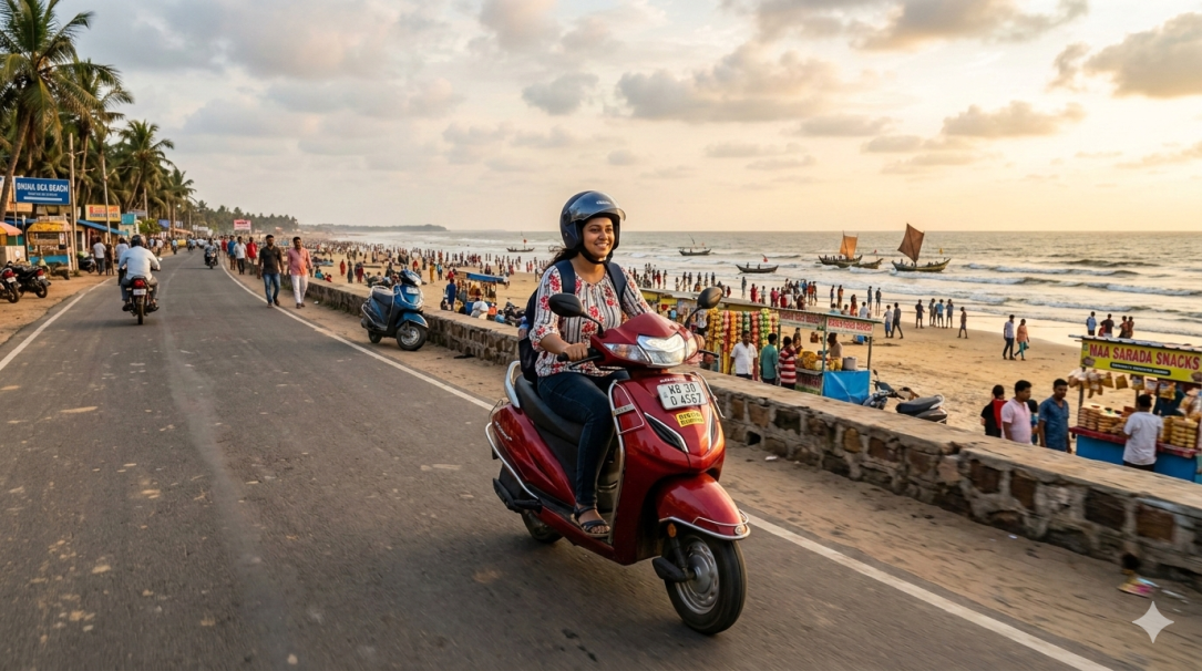 Why Renting a Scooter in Digha Makes Your Trip Easier