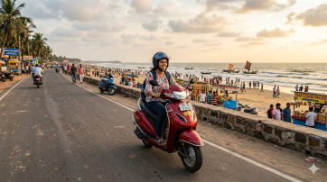 Why Renting a Scooter in Digha Makes Your Trip Easier