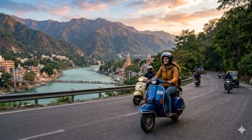 Advantages of Renting a Scooter in Rishikesh: Explore the City Freely on Two Wheels